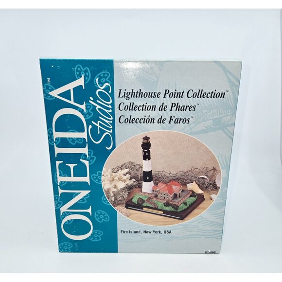 San Luis Obispo Lighthouse Figurine By Oneida Studios Lighthouse Point Collectio - Picture 9 of 9